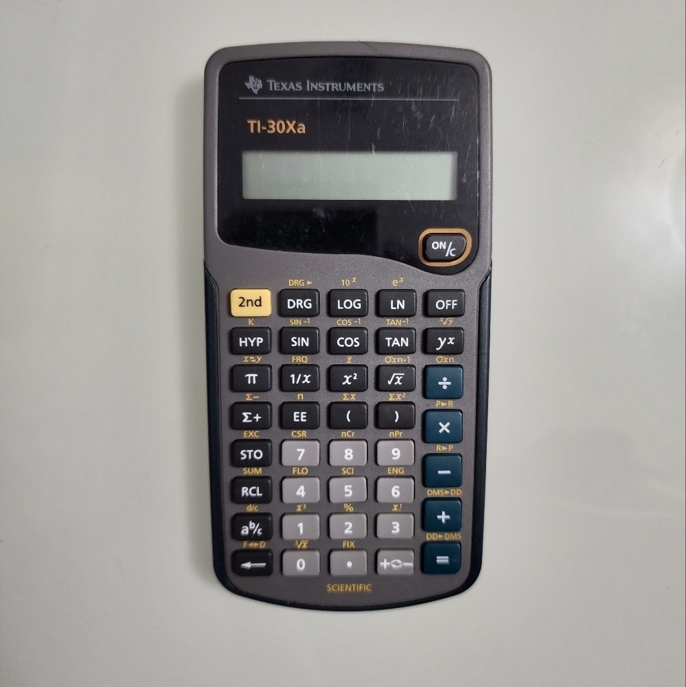 TI-30Xa Texas Instruments Scientific Calculator - Picture 3 of 4